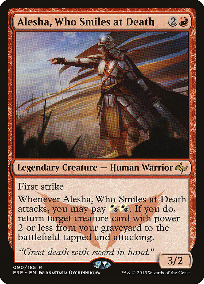 Alesha, Who Smiles at Death [Fate Reforged] - The Mythic Store | 24h Order Processing