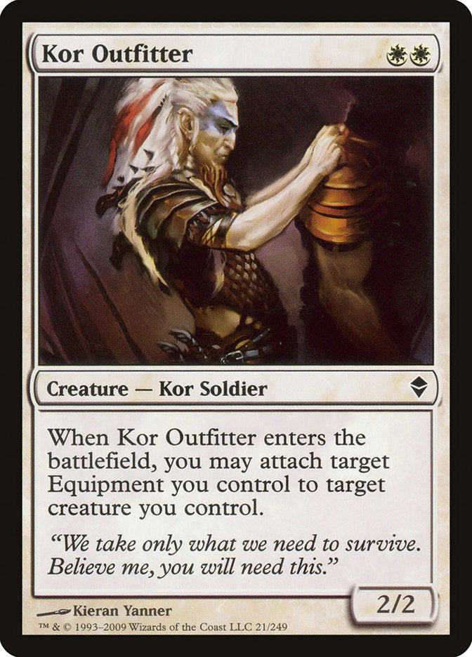 Kor Outfitter [Zendikar] - The Mythic Store | 24h Order Processing