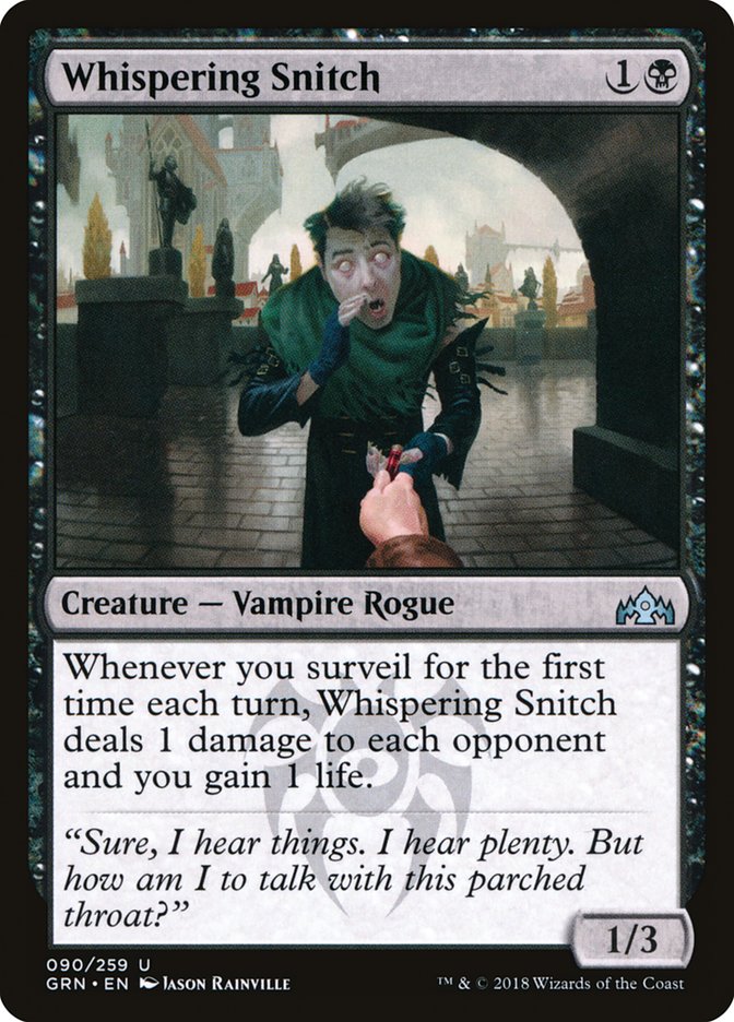 Whispering Snitch [Guilds of Ravnica] - The Mythic Store | 24h Order Processing