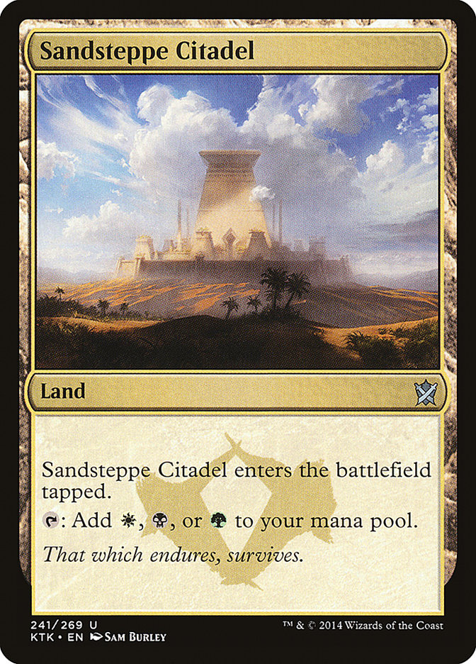 Sandsteppe Citadel [Khans of Tarkir] - The Mythic Store | 24h Order Processing