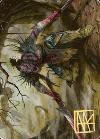 Highborn Vampire Art Card (Gold-Stamped Signature) [Zendikar Rising Art Series] - The Mythic Store | 24h Order Processing