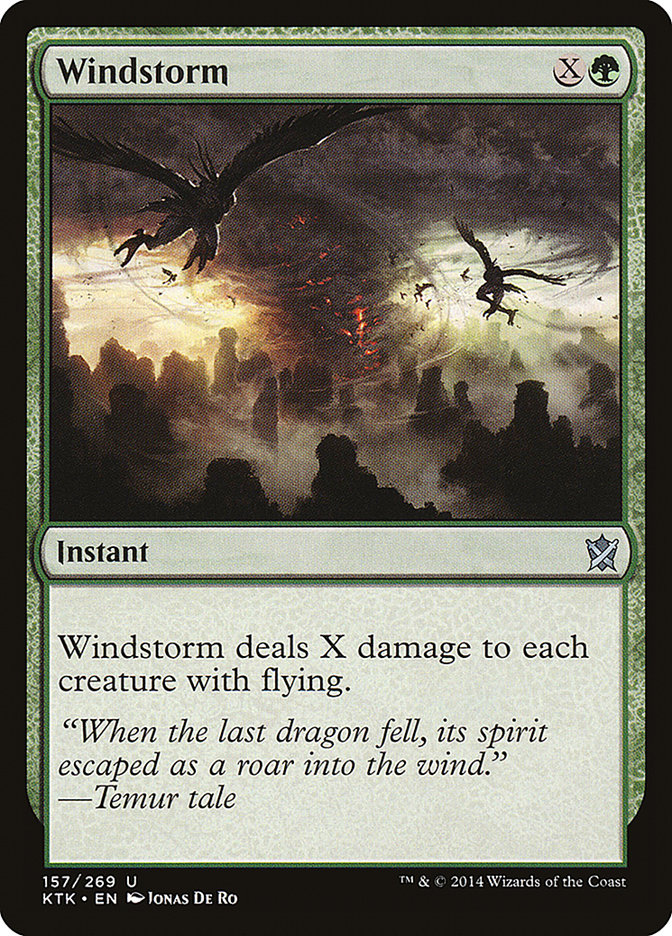 Windstorm [Khans of Tarkir] - The Mythic Store | 24h Order Processing