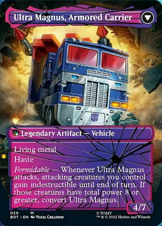 Ultra Magnus, Tactician // Ultra Magnus, Armored Carrier (Shattered Glass) [Transformers] - The Mythic Store | 24h Order Processing