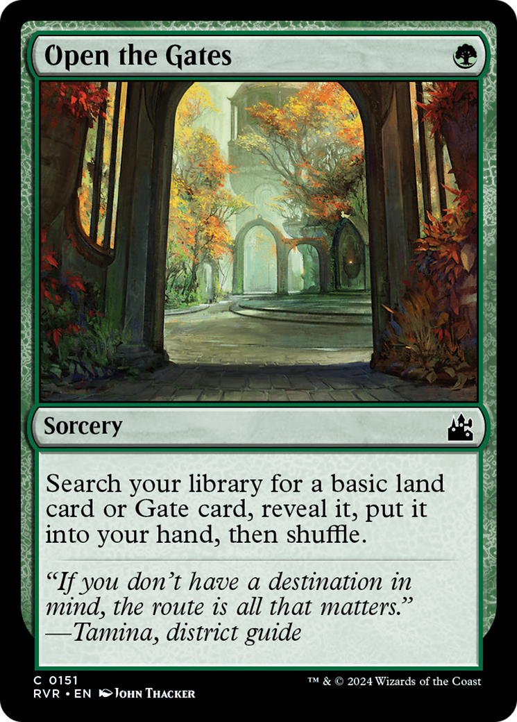 Open the Gates [Ravnica Remastered] - The Mythic Store | 24h Order Processing