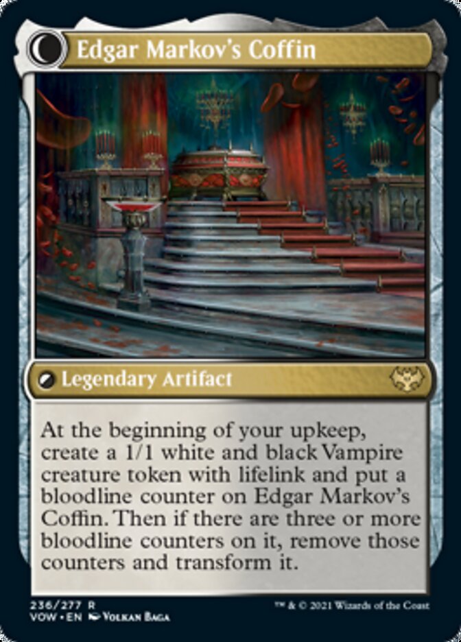 Edgar, Charmed Groom // Edgar Markov's Coffin [Innistrad: Crimson Vow] - The Mythic Store | 24h Order Processing