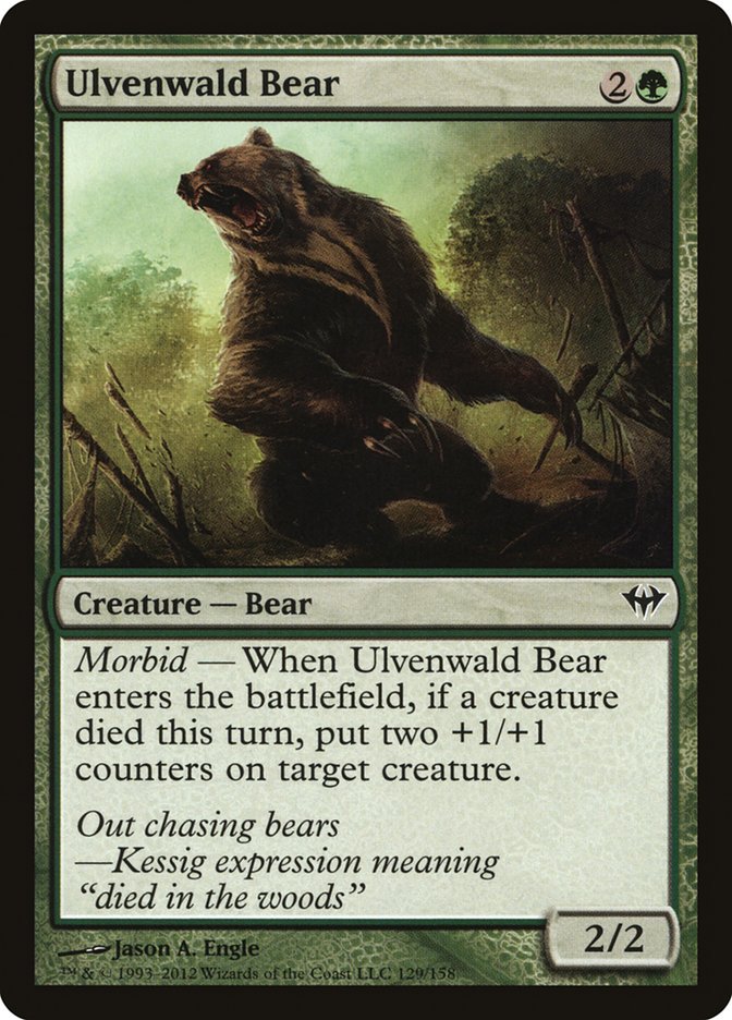 Ulvenwald Bear [Dark Ascension] - The Mythic Store | 24h Order Processing