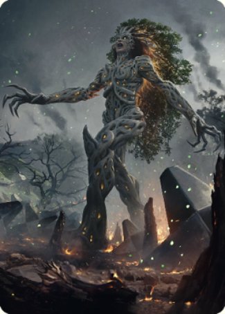 Titania, Gaea Incarnate Art Card [The Brothers' War Art Series] - The Mythic Store | 24h Order Processing