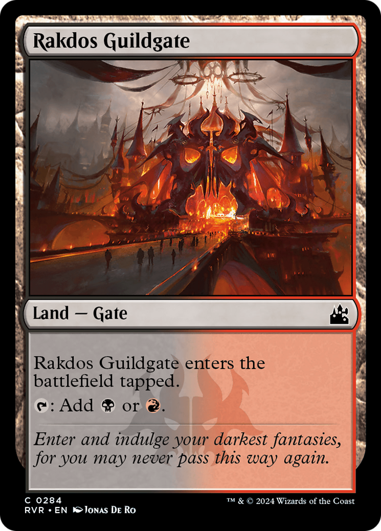 Rakdos Guildgate [Ravnica Remastered] - The Mythic Store | 24h Order Processing