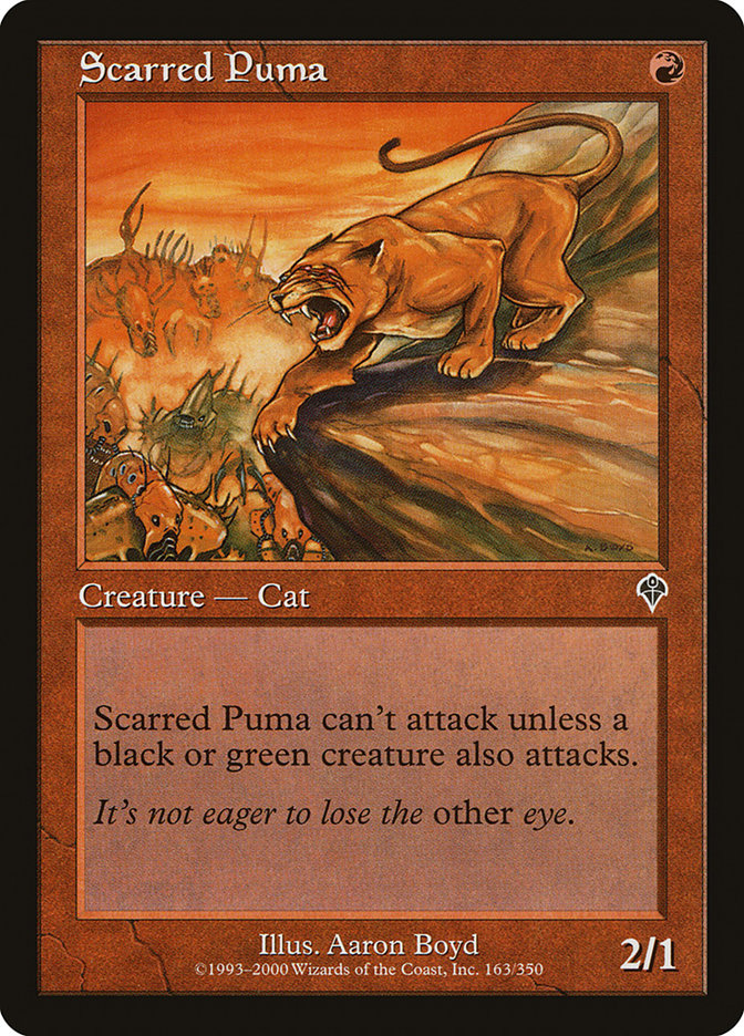 Scarred Puma [Invasion] - The Mythic Store | 24h Order Processing