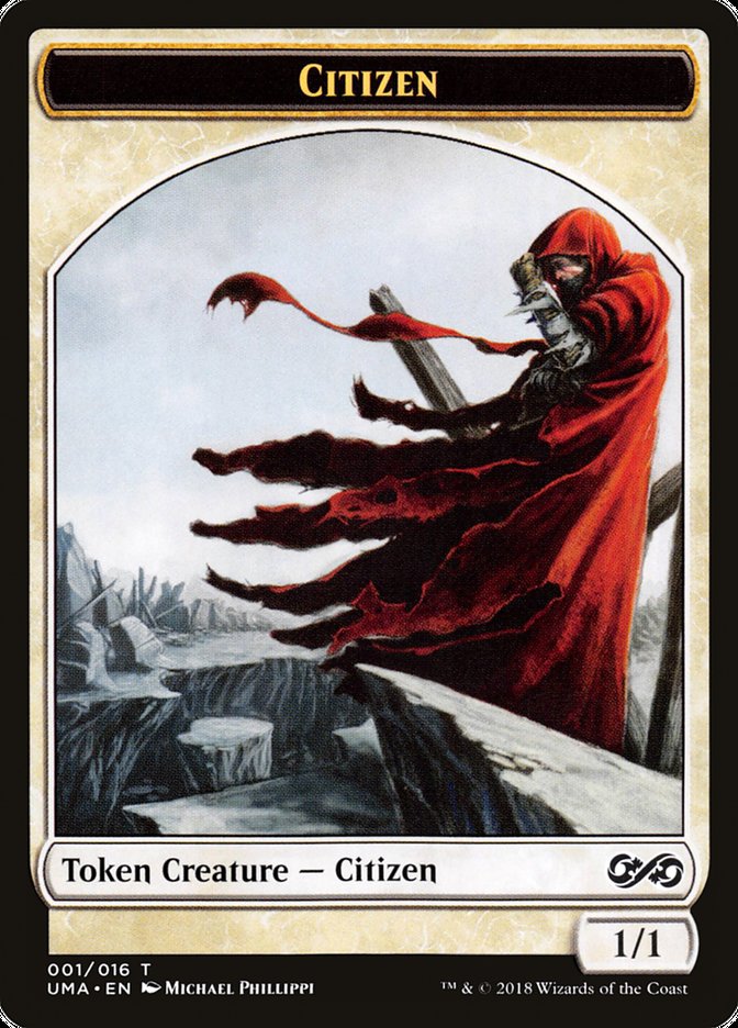 Citizen Token [Ultimate Masters Tokens] - The Mythic Store | 24h Order Processing