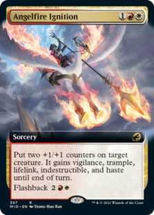 Angelfire Ignition (Extended Art) [Innistrad: Midnight Hunt] - The Mythic Store | 24h Order Processing