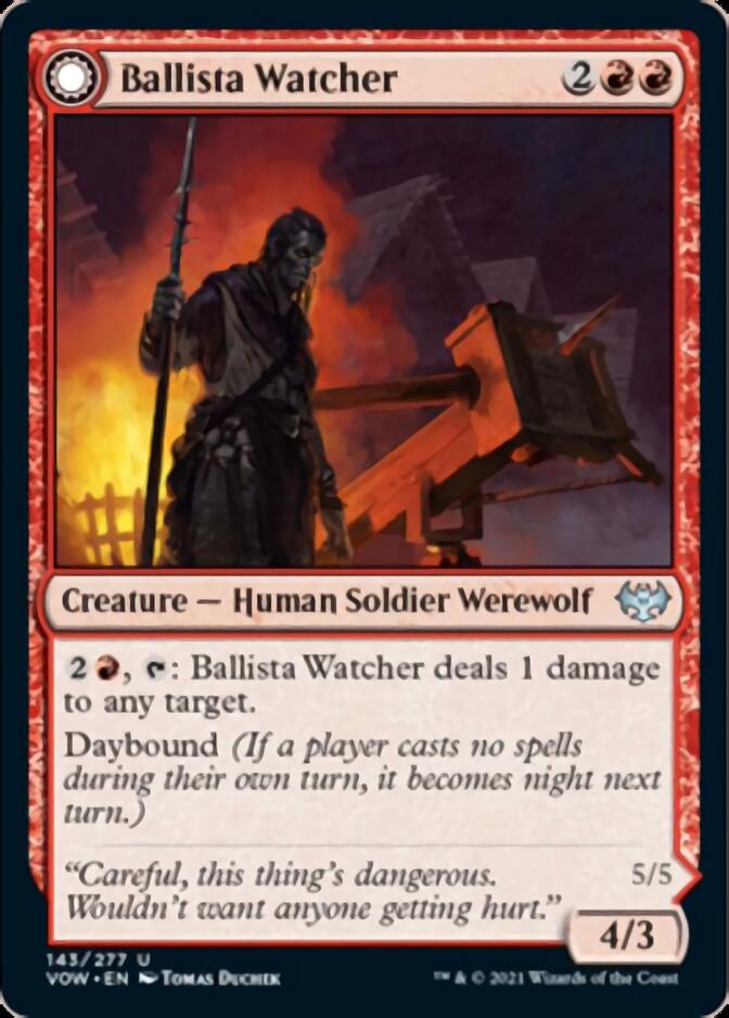 Ballista Watcher // Ballista Wielder [Innistrad: Crimson Vow] - The Mythic Store | 24h Order Processing