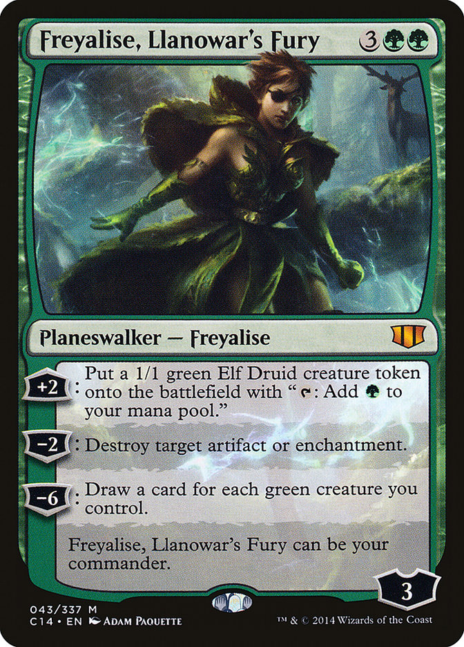 Freyalise, Llanowar's Fury [Commander 2014] - The Mythic Store | 24h Order Processing