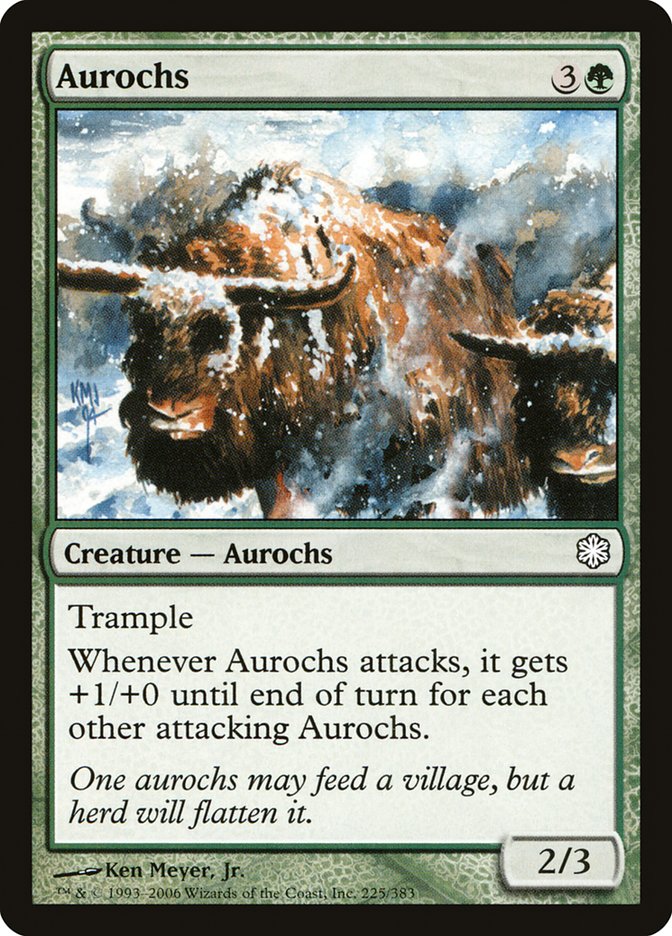 Aurochs [Coldsnap Theme Decks] - The Mythic Store | 24h Order Processing