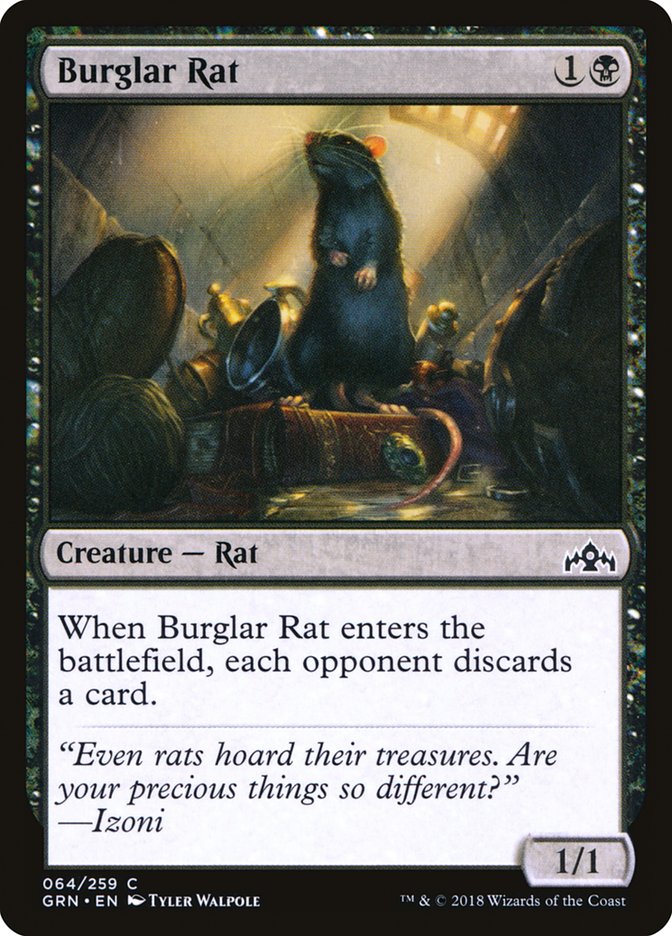 Burglar Rat [Guilds of Ravnica] - The Mythic Store | 24h Order Processing