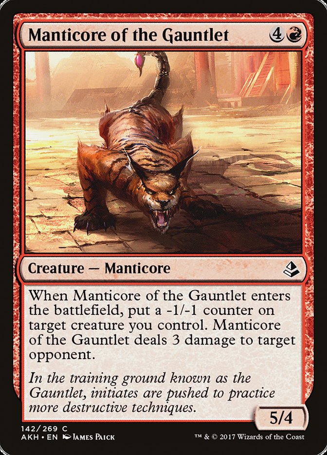 Manticore of the Gauntlet [Amonkhet] - The Mythic Store | 24h Order Processing