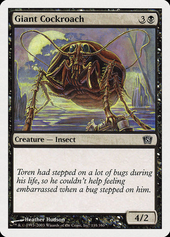 Giant Cockroach [Eighth Edition] - The Mythic Store | 24h Order Processing
