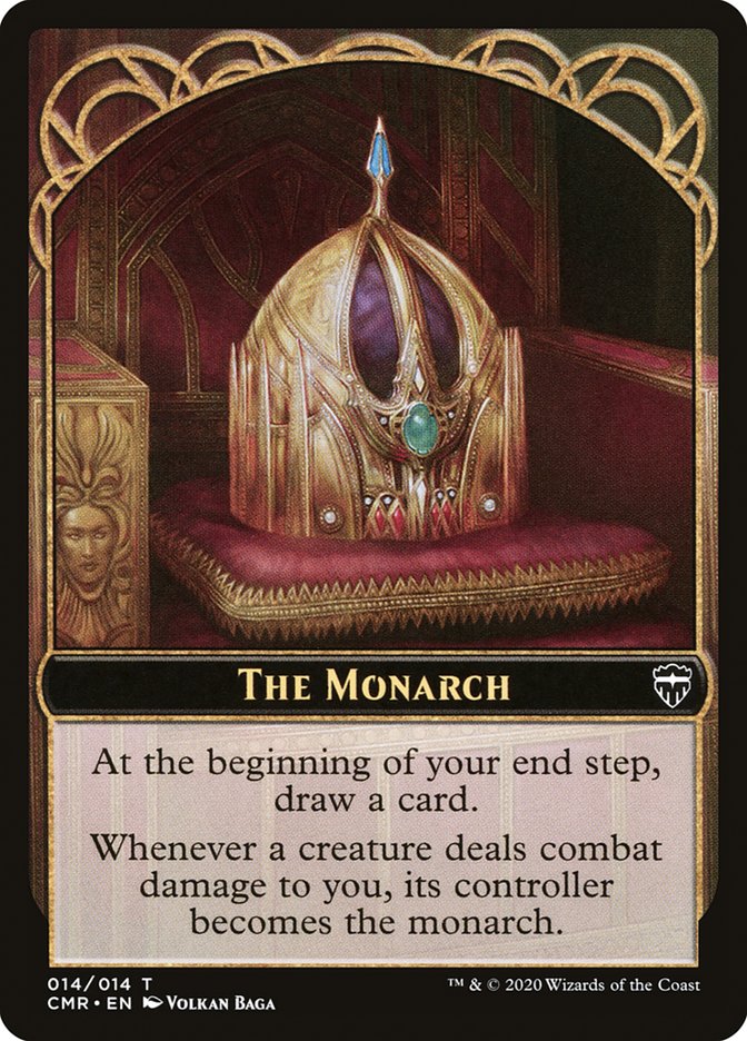 The Monarch // Spirit Double-Sided Token [Commander Legends Tokens] - The Mythic Store | 24h Order Processing