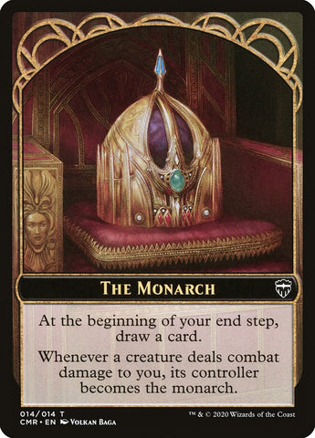 The Monarch // Treasure Double-Sided Token [Commander Legends Tokens] - The Mythic Store | 24h Order Processing