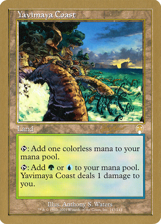 Yavimaya Coast (Sim Han How) [World Championship Decks 2002] - The Mythic Store | 24h Order Processing