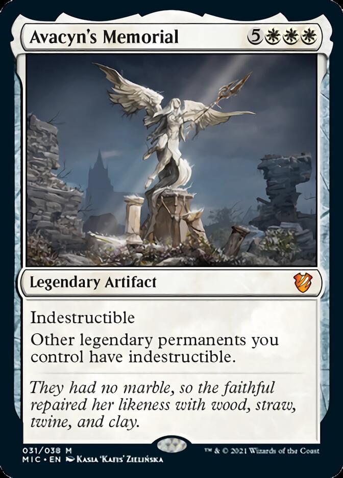 Avacyn's Memorial [Innistrad: Midnight Hunt Commander] - The Mythic Store | 24h Order Processing