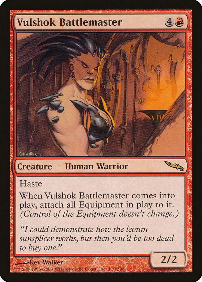 Vulshok Battlemaster [Mirrodin] - The Mythic Store | 24h Order Processing