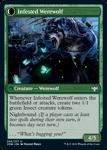 Infestation Expert // Infested Werewolf [Innistrad: Crimson Vow] - The Mythic Store | 24h Order Processing