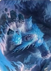 Icehide Troll Art Card [Kaldheim Art Series] - The Mythic Store | 24h Order Processing
