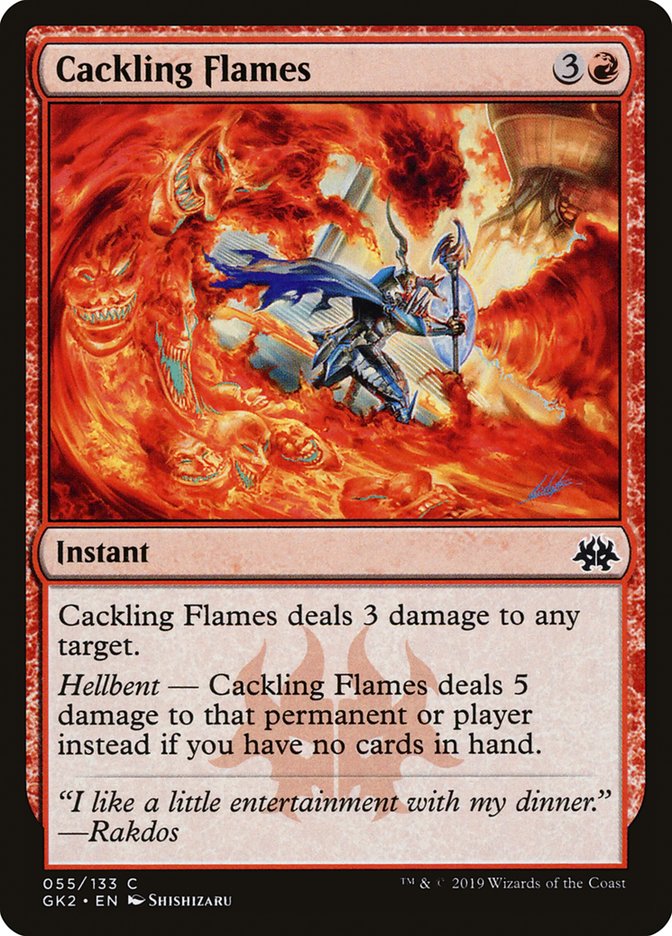 Cackling Flames [Ravnica Allegiance Guild Kit] - The Mythic Store | 24h Order Processing