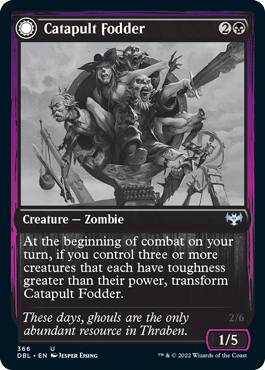 Catapult Fodder // Catapult Captain [Innistrad: Double Feature] - The Mythic Store | 24h Order Processing