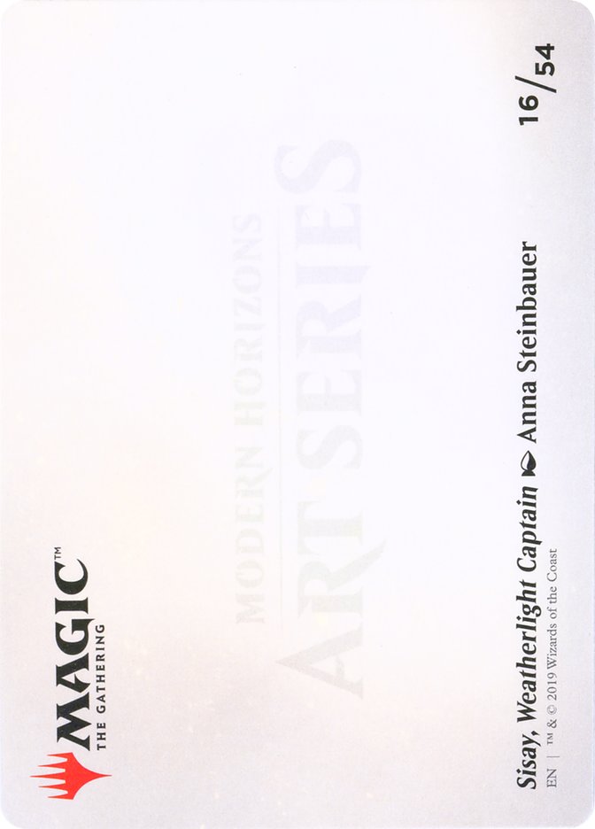 Sisay, Weatherlight Captain // Sisay, Weatherlight Captain [Modern Horizons Art Series] - The Mythic Store | 24h Order Processing