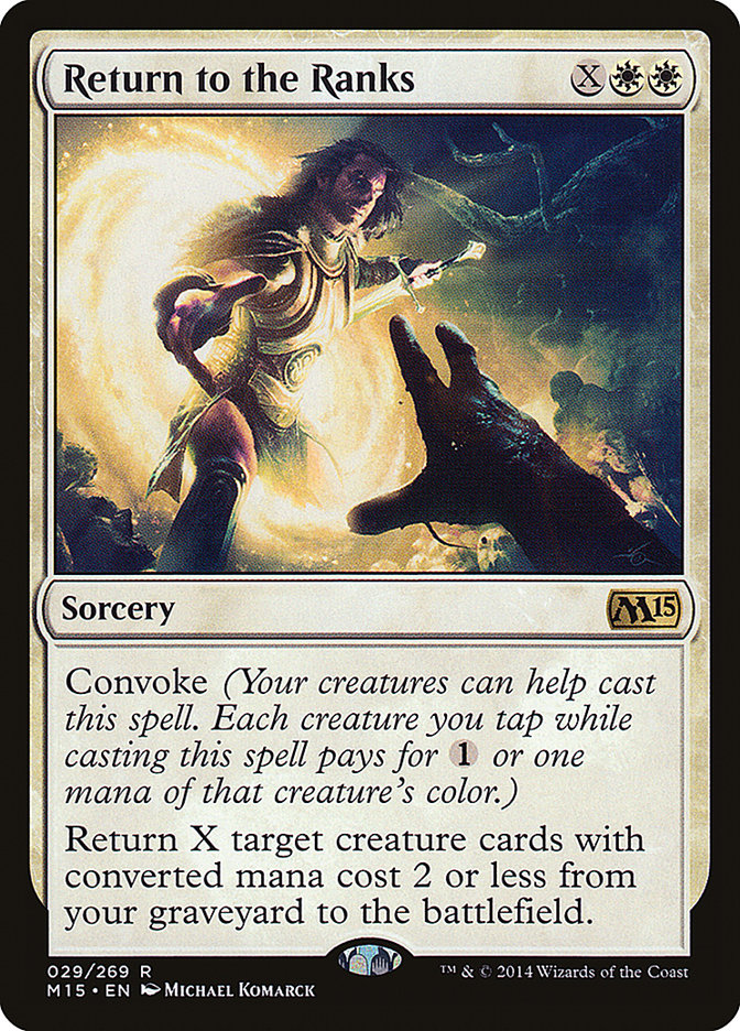 Return to the Ranks [Magic 2015] - The Mythic Store | 24h Order Processing