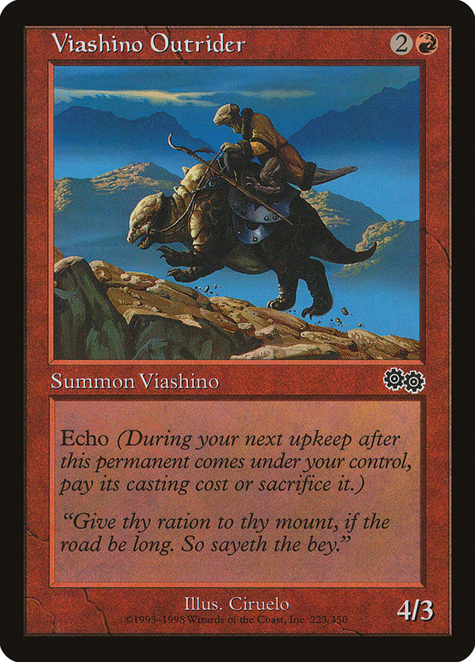 Viashino Outrider [Urza's Saga] - The Mythic Store | 24h Order Processing