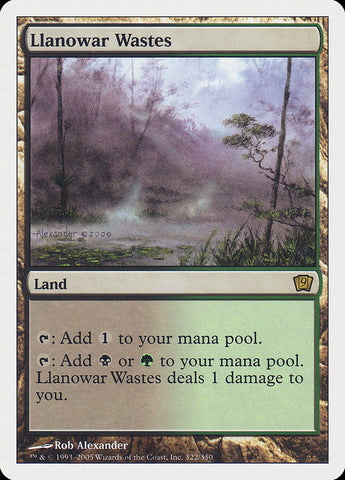 Llanowar Wastes [Ninth Edition] - The Mythic Store | 24h Order Processing