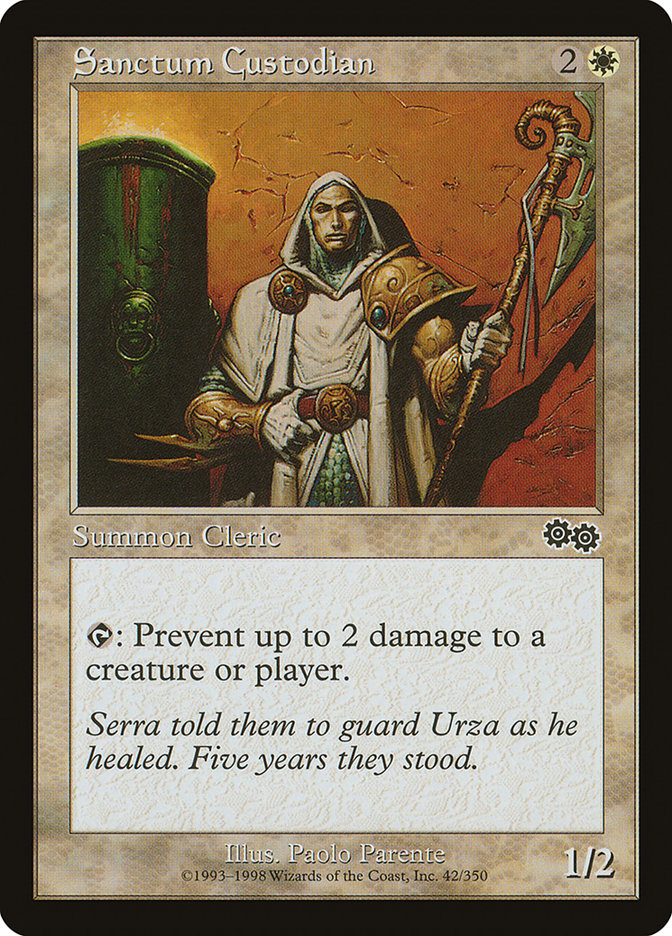 Sanctum Custodian [Urza's Saga] - The Mythic Store | 24h Order Processing