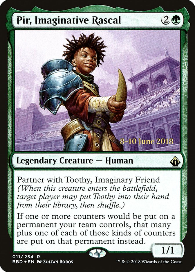 Pir, Imaginative Rascal [Battlebond Prerelease Promos] - The Mythic Store | 24h Order Processing