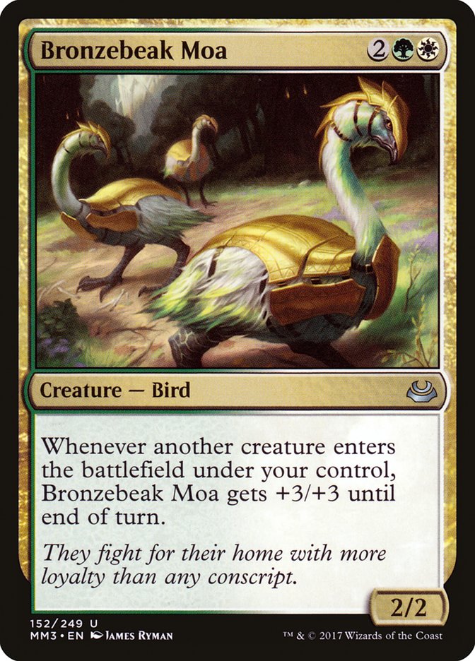 Bronzebeak Moa [Modern Masters 2017] - The Mythic Store | 24h Order Processing