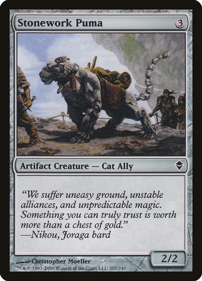 Stonework Puma [Zendikar] - The Mythic Store | 24h Order Processing