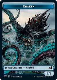 Kraken // Elemental (010) Double-Sided Token [Commander 2020 Tokens] - The Mythic Store | 24h Order Processing