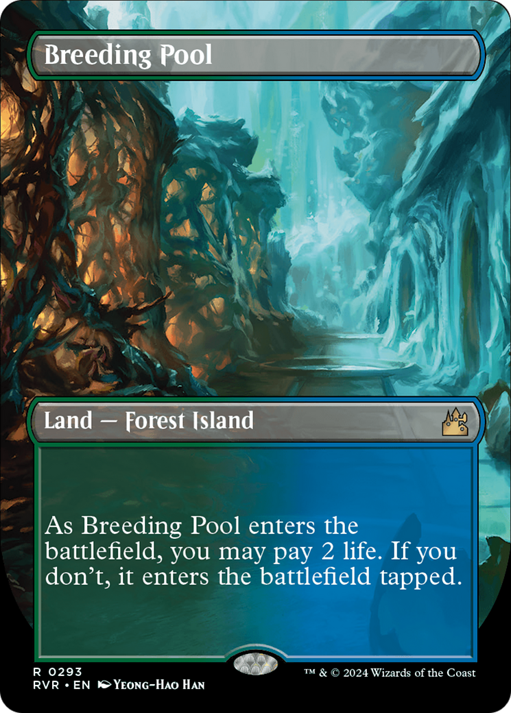 Breeding Pool (Borderless) [Ravnica Remastered] - The Mythic Store | 24h Order Processing