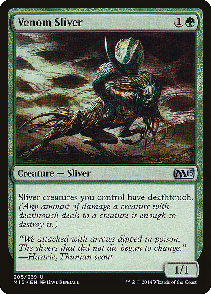 Venom Sliver [Magic 2015] - The Mythic Store | 24h Order Processing