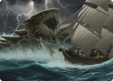 Dragon Turtle Art Card [Dungeons & Dragons: Adventures in the Forgotten Realms Art Series] - The Mythic Store | 24h Order Processing