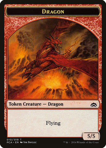 Dragon // Saproling Double-Sided Token [Planechase Anthology Tokens] - The Mythic Store | 24h Order Processing