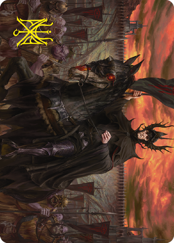 The Mouth of Sauron Art Card (Gold-Stamped Signature) [The Lord of the Rings: Tales of Middle-earth Art Series] - The Mythic Store | 24h Order Processing