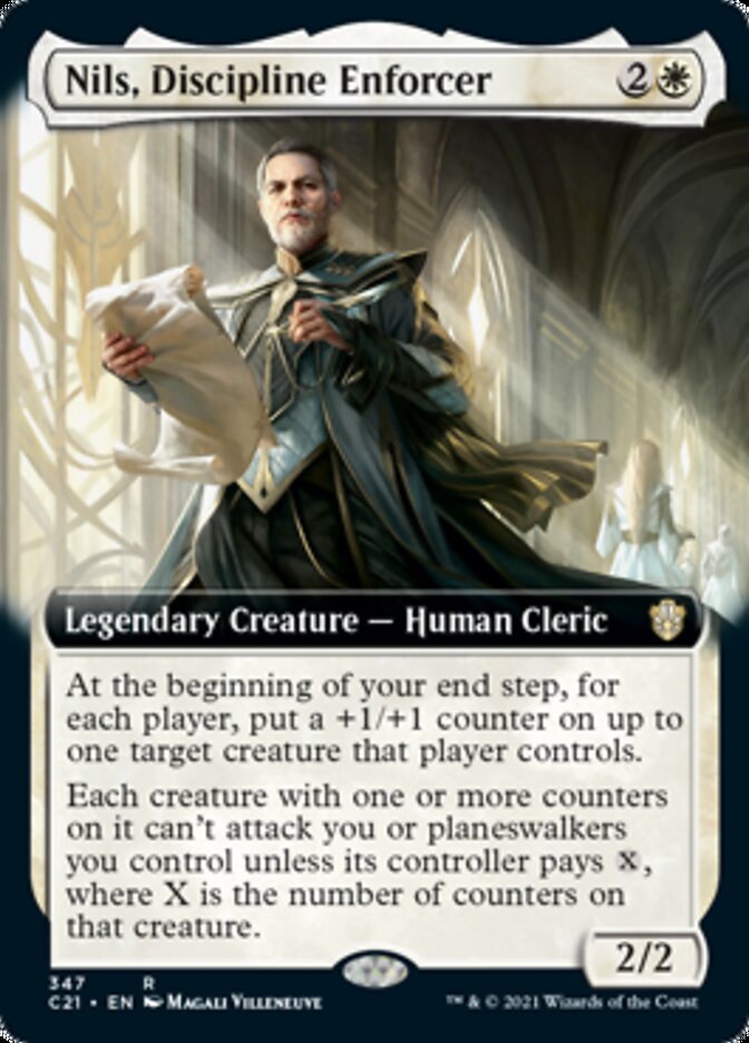 Nils, Discipline Enforcer (Extended Art) [Commander 2021] - The Mythic Store | 24h Order Processing