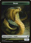 Plant // Snake Double-Sided Token [Commander 2019 Tokens] - The Mythic Store | 24h Order Processing