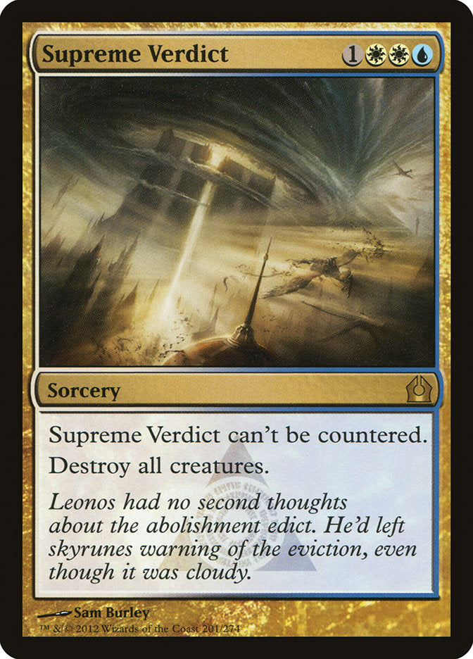 Supreme Verdict [Return to Ravnica] - The Mythic Store | 24h Order Processing