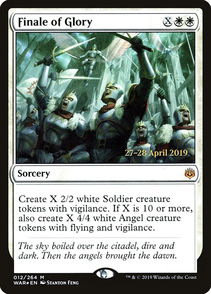 Finale of Glory [War of the Spark Prerelease Promos] - The Mythic Store | 24h Order Processing