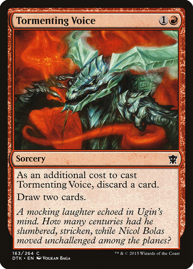 Tormenting Voice [Dragons of Tarkir] - The Mythic Store | 24h Order Processing