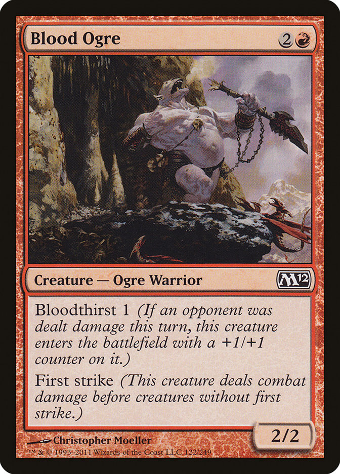 Blood Ogre [Magic 2012] - The Mythic Store | 24h Order Processing